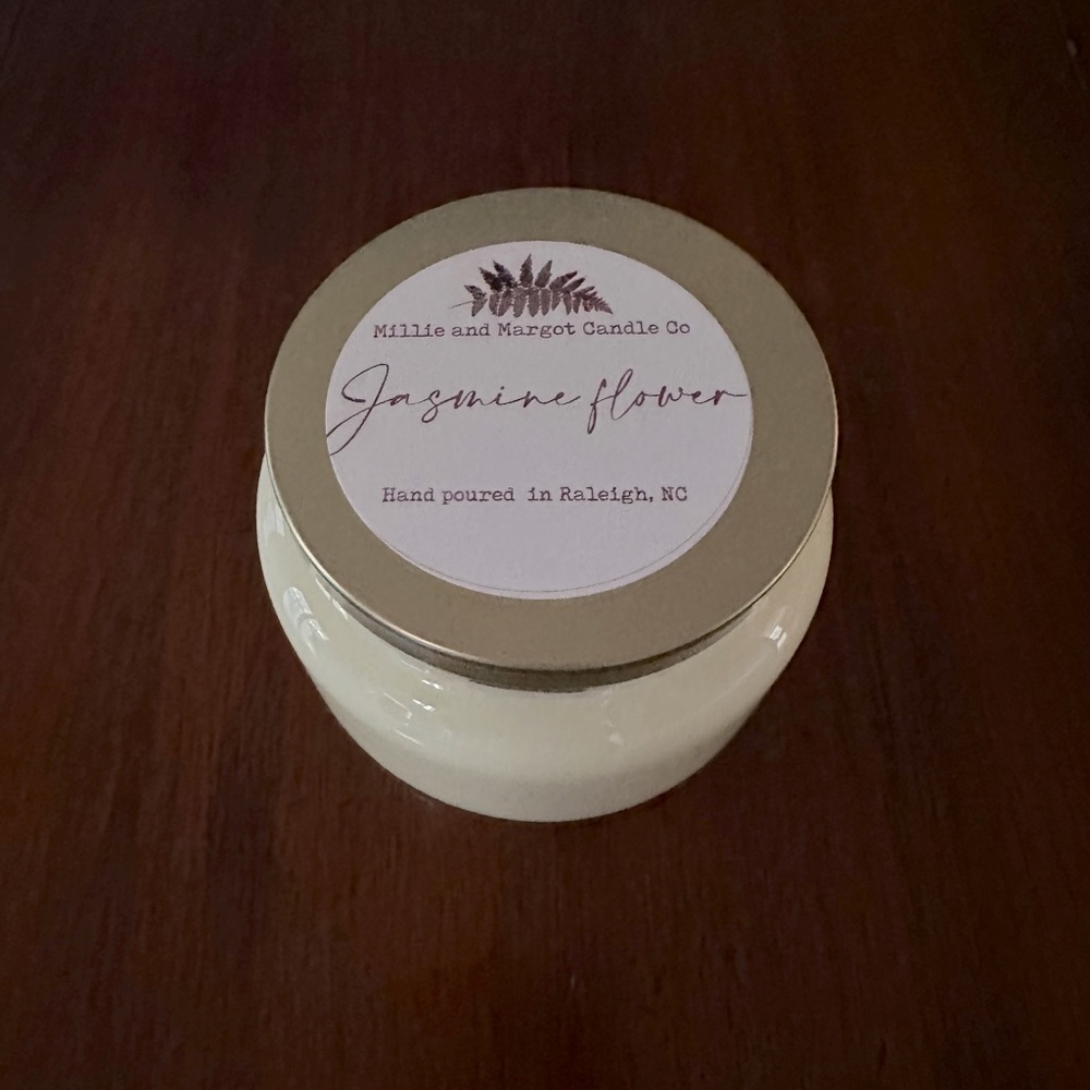 NOT FOR SALE Jasmine Flower Candle